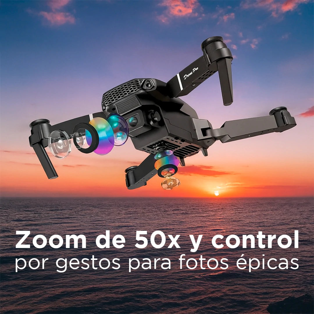 Drone VisionFly 4K + Auriculares PRO Max GRATIS