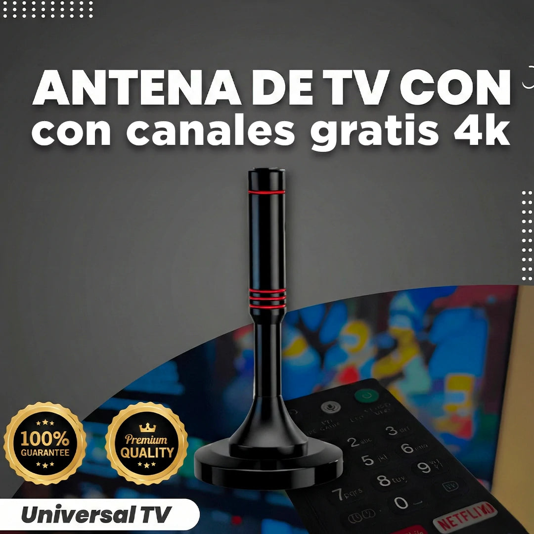 Disfruta de televisión gratis con la Antena TDT