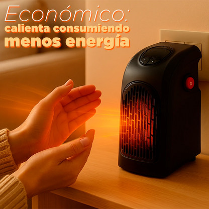 Calefactor Portátil MiniTherm Pro 400W 110V – Silencioso y Económico