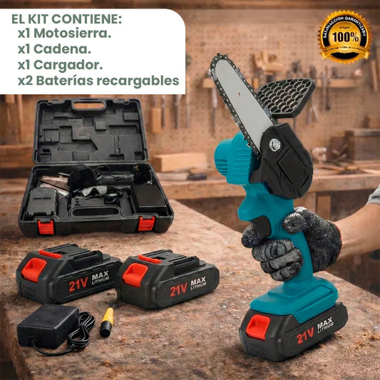 PowerSaw – Motosierra Eléctrica Portátil Profesional para Cortes Precisos