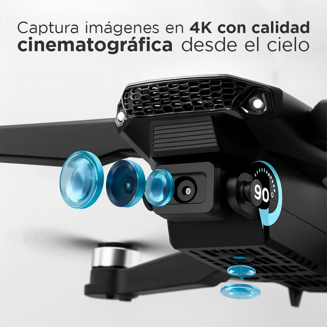 Drone VisionFly 4K + Auriculares PRO Max GRATIS