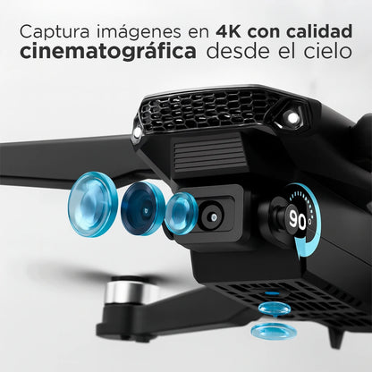 Drone VisionFly 4K + Auriculares PRO Max GRATIS