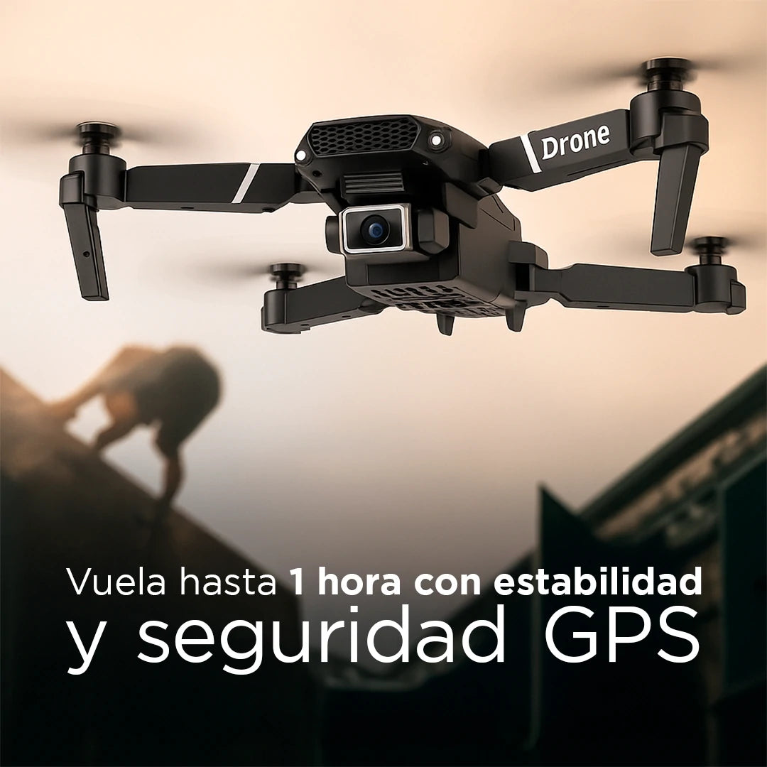 Drone VisionFly 4K + Auriculares PRO Max GRATIS