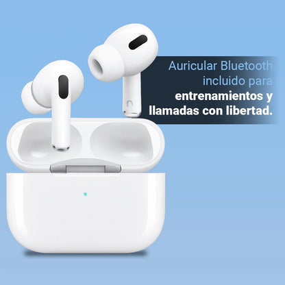 Smartwatch Wellio Pro con 2 Correas + Auriculares Gratis | Recibe Llamadas y Estiliza Tu Día